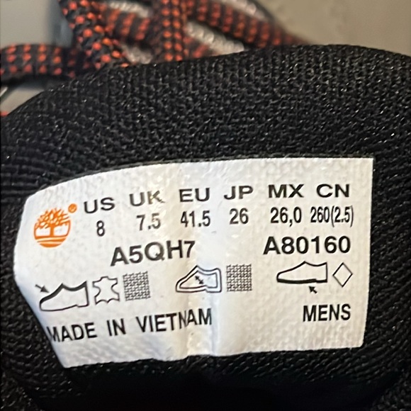 EUC Men’s Timberland Men's Lincoln Peak Lite F/L Low Hiking Shoe-Grey Size 8 - Picture 8 of 12